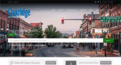 Desktop Screenshot of oakridgerealtors.net
